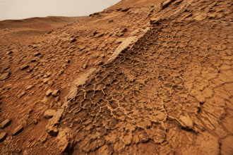 Curiosity trova un enorme “nido d’ape” su marte: cosa sono i misteriosi poligoni