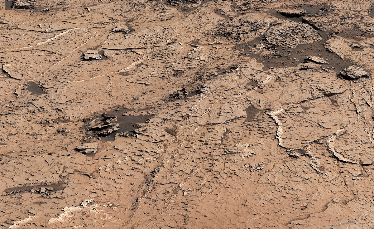 Curiosity trova un enorme “nido d’ape” su marte: cosa sono i misteriosi poligoni