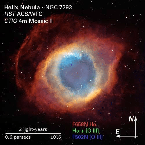 Mothra osserva la nebulosa elica: 22 shock mostrano come la materia di una stella torna nello spazio