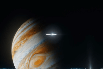 Una collisione può quasi distruggere una luna ghiacciata senza cancellare il suo oceano