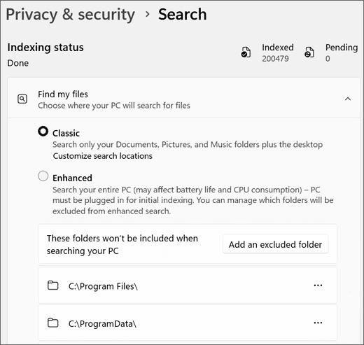 Windows 11 non trova i file? Prima di ricostruire l’indice controlla questa nuova opzione %windows 11 non trova i file? Prima di ricostruire l’indice controlla questa nuova opzionecount(title)% Windows 11 non trova i file? Prima di ricostruire l’indice controlla questa nuova opzione