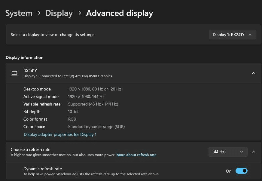 Windows 11 torna a 60 hz da solo? Perché succede e come ripristinare 144, 165 o 240 hz