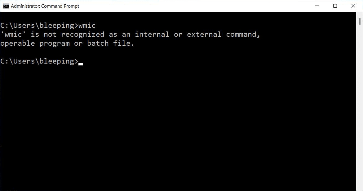 Wmic non funziona su windows 11? Perché il comando è sparito e cosa usare al suo posto %wmic non funziona su windows 11? Perché il comando è sparito e cosa usare al suo postocount(title)% Wmic non funziona su windows 11? Perché il comando è sparito e cosa usare al suo posto