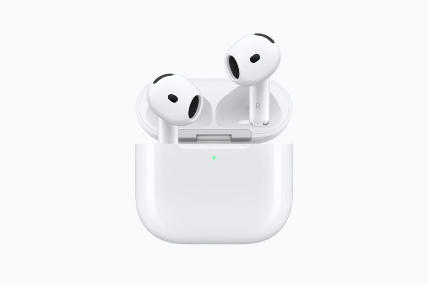 Airpods 5 con custodia di ricarica
