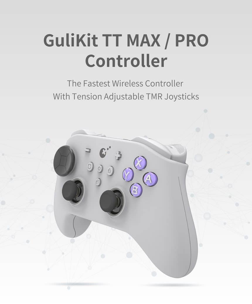 Gulikit tt max controller visto frontalmente