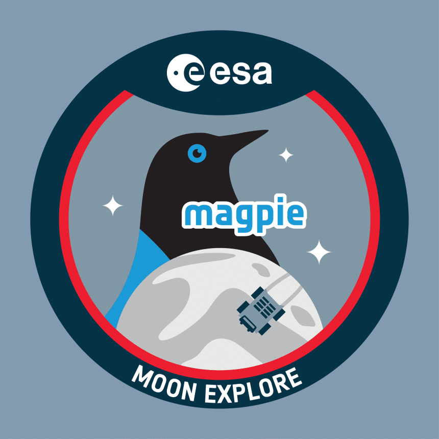 Magpie, il primo rover lunare dell'esa per l'esplorazione del polo sud della luna