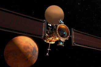 Mars telecommunications orbiter di blue origin per la rete di comunicazioni nasa su marte