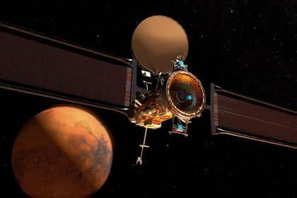 Mars telecommunications orbiter di blue origin per la rete di comunicazioni nasa su marte