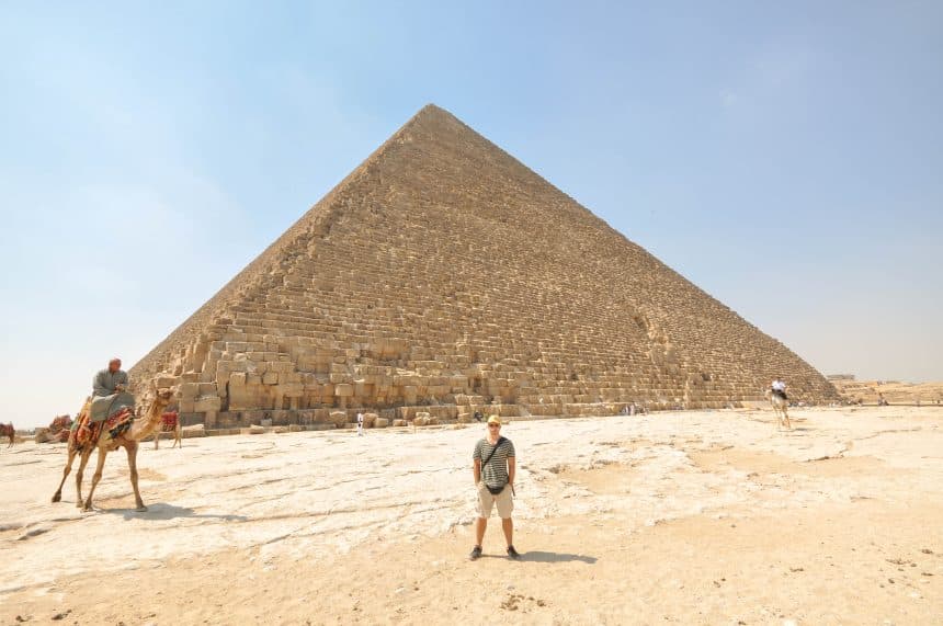 Grande piramide di cheope a giza