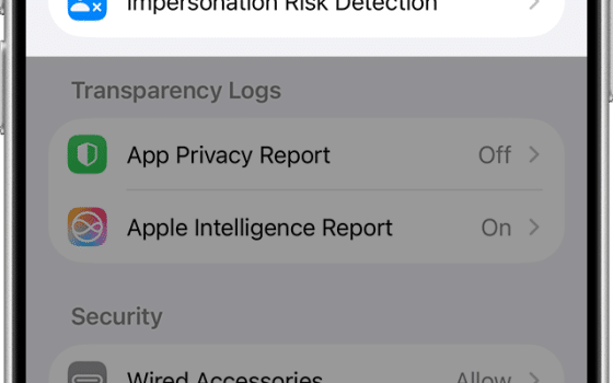 Ios 27: come attivare il rilevamento dei rischi di sostituzione di persona %ios 27: come attivare il rilevamento dei rischi di sostituzione di personacount(title)% Ios 27: come attivare il rilevamento dei rischi di sostituzione di persona