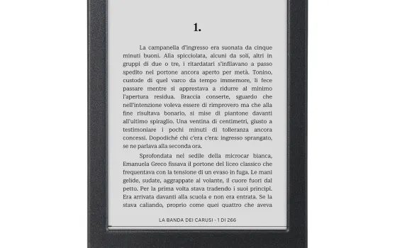 Rakuten kobo clara bw nero, ereader da 6 pollici