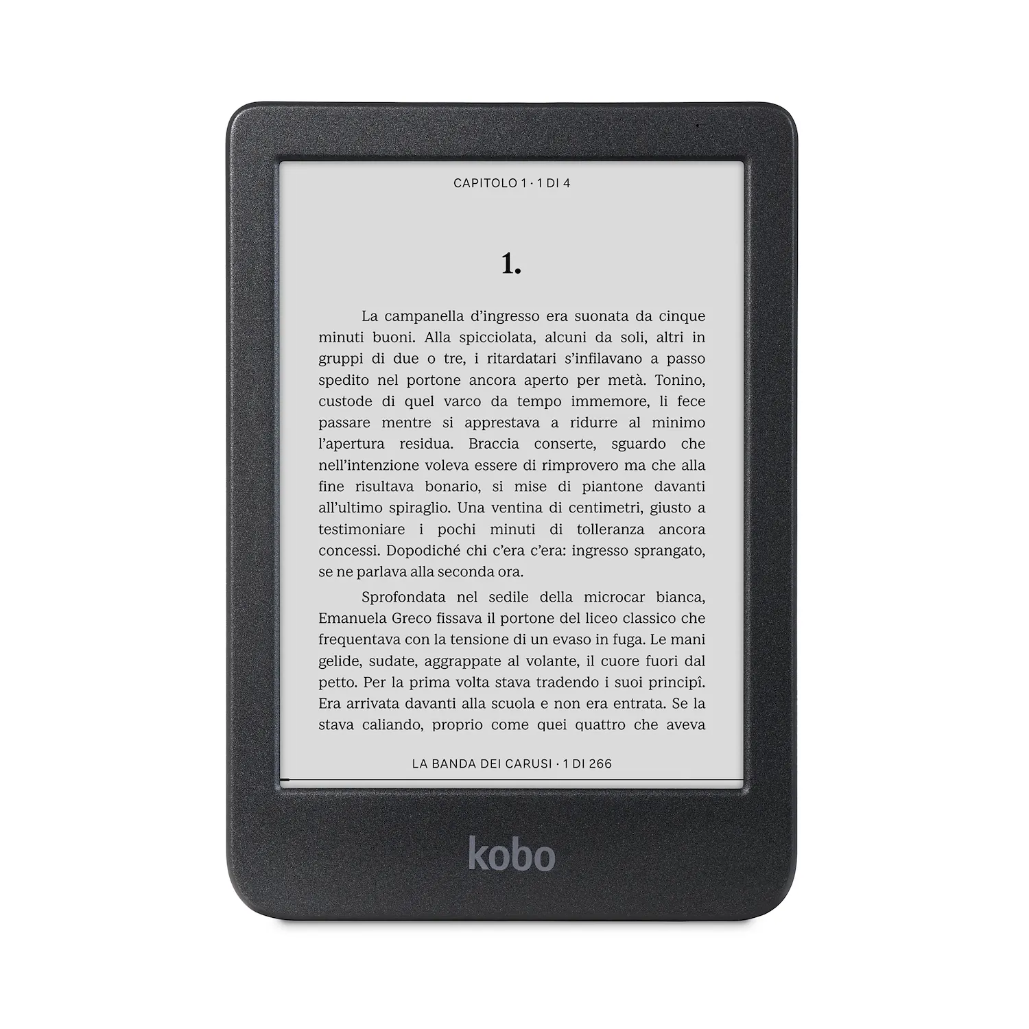 Rakuten kobo clara bw nero, ereader da 6 pollici