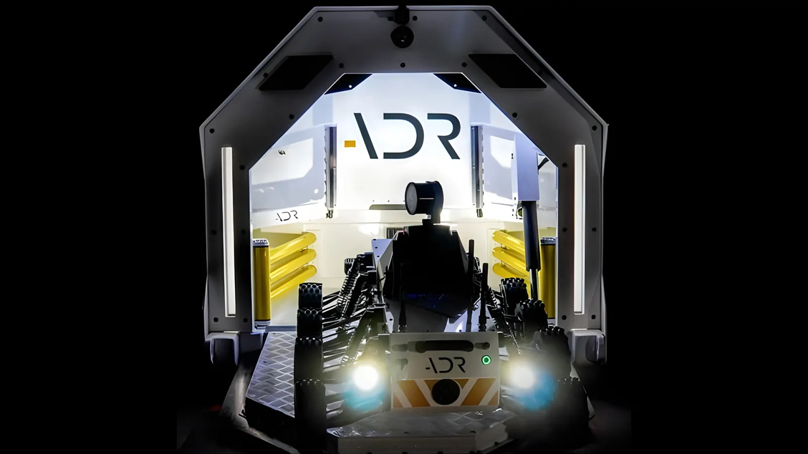 Robot explora di adr impiegato nel monitoraggio di miniere sotterranee