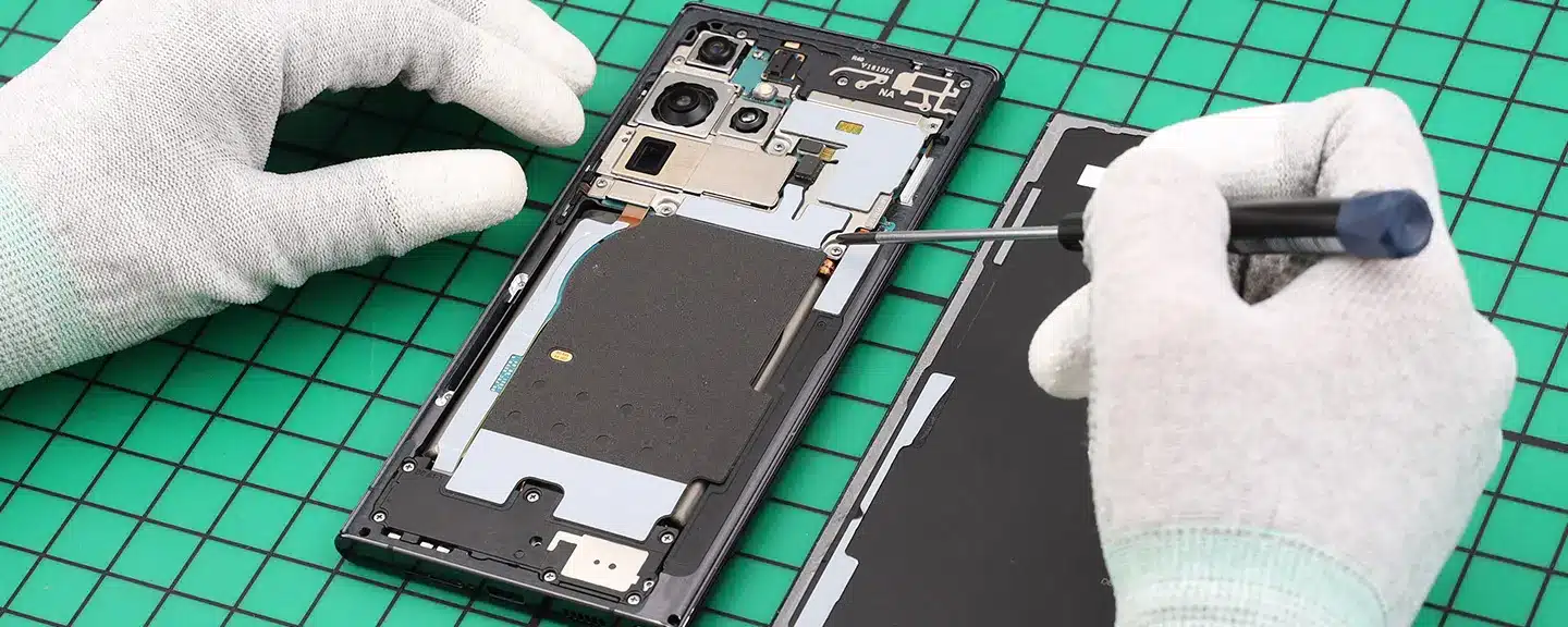 Componenti e strumenti del programma samsung self-repair